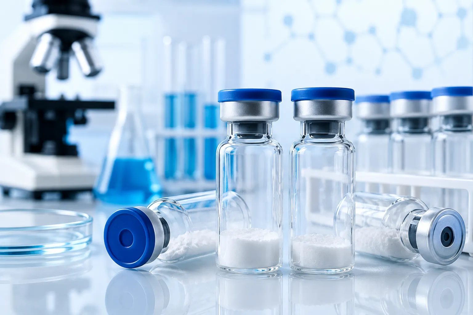 Peptide Vials for Research | High-Quality Research Peptides