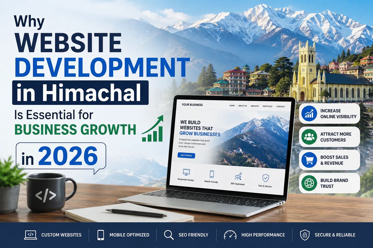 Why Website Development in Himachal Is Essential for Business Growth in 2026