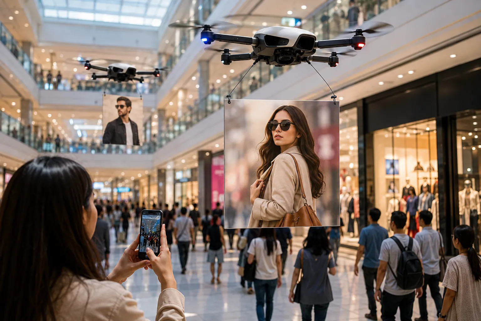 Mini Drone Retail Marketing: How Brands Are Using Aerial Ads to Capture Attention