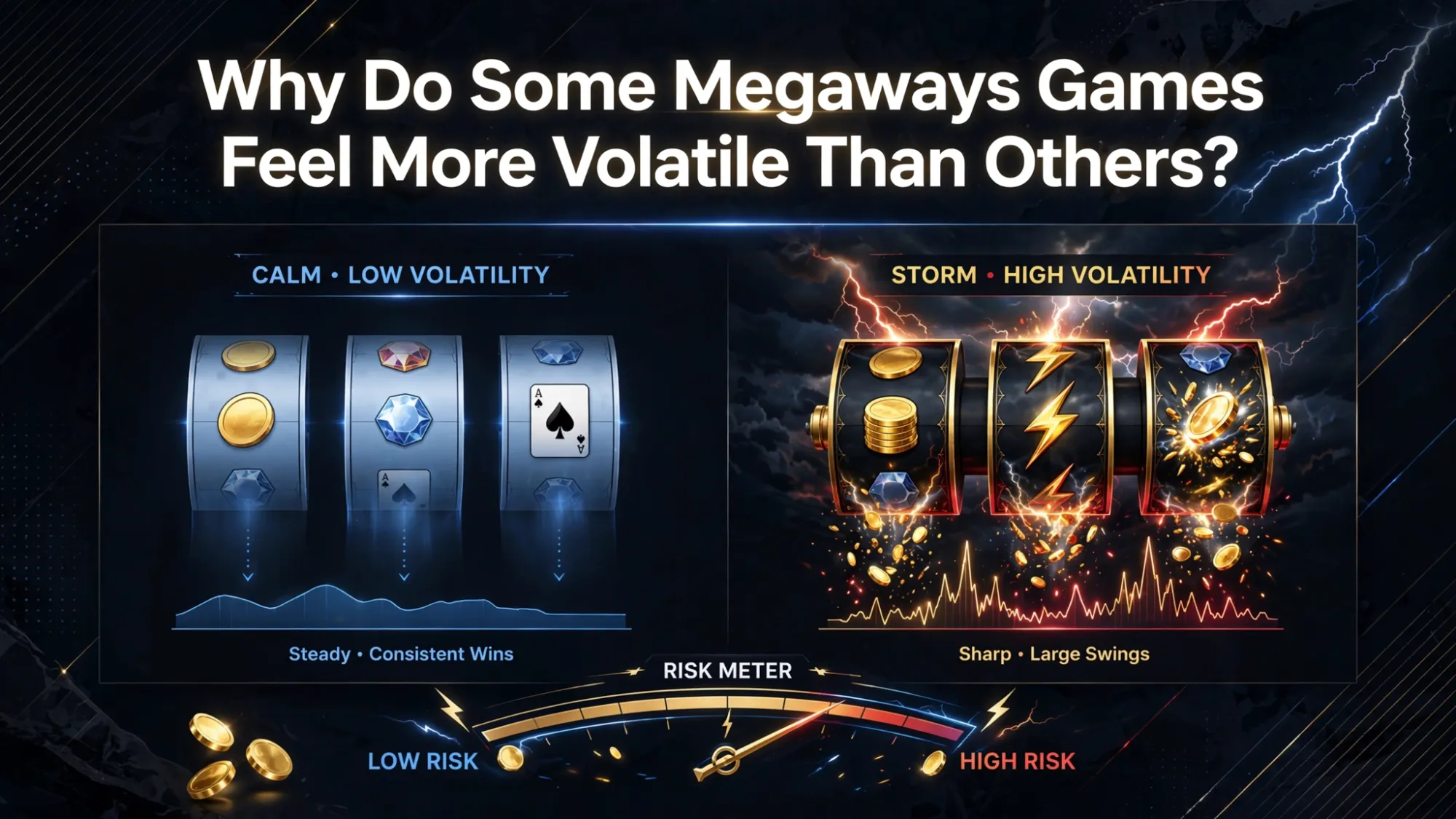 Why Do Some Megaways Games Feel More Volatile Than Others?