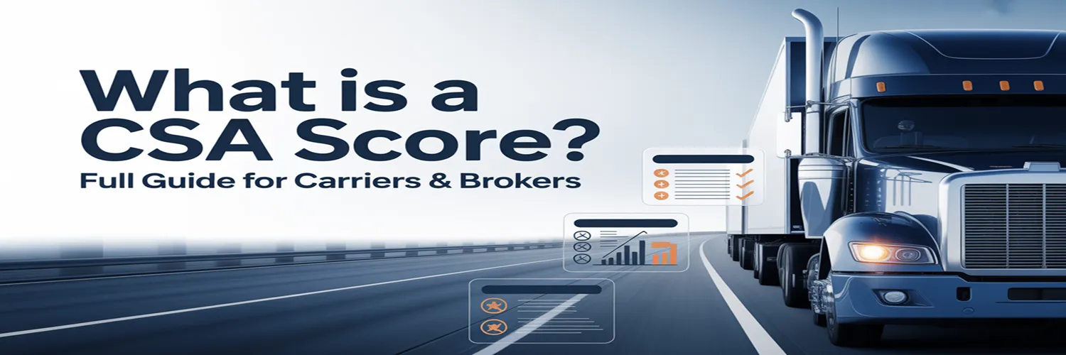 What Is a CSA Score? Full Guide for Carriers & Brokers
