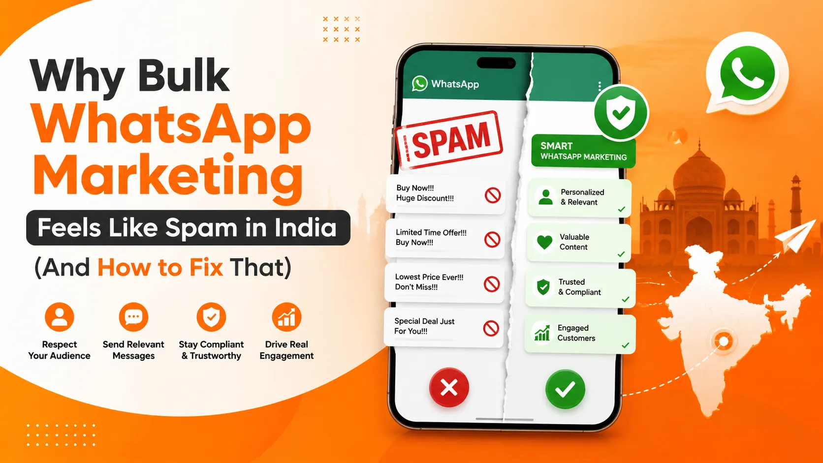Why Bulk WhatsApp Marketing Feels Like Spam in India (And How to Fix That)
