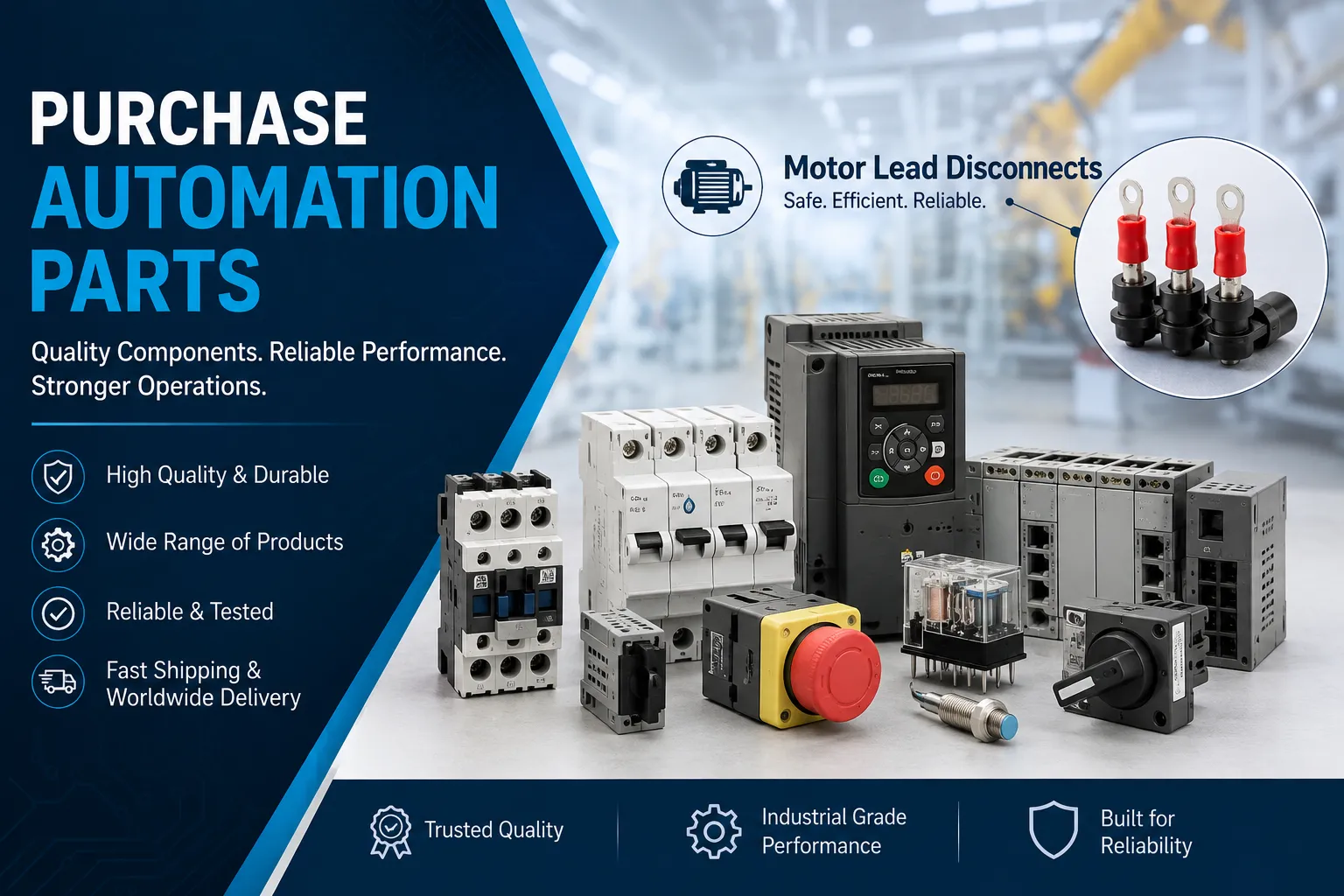 Purchase Automation Parts: A Guide to Reliable Industrial Components
