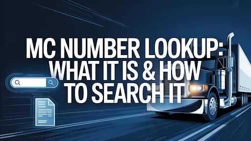 MC Number Lookup: What It Is & How to Search It