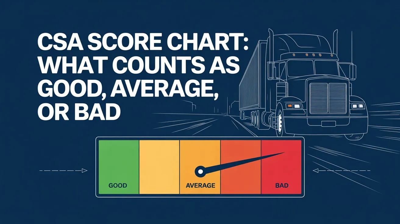 CSA Score Chart: What Each BASIC Category Means