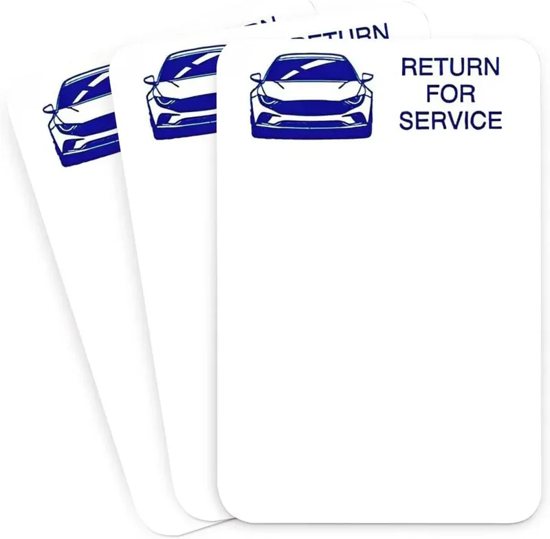Oil Change Stickers: How Service Reminder Labels Improve Vehicle Maintenance