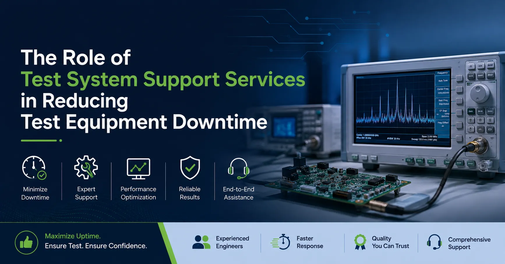 The Role of Test System Support Services in Reducing Test Equipment Downtime