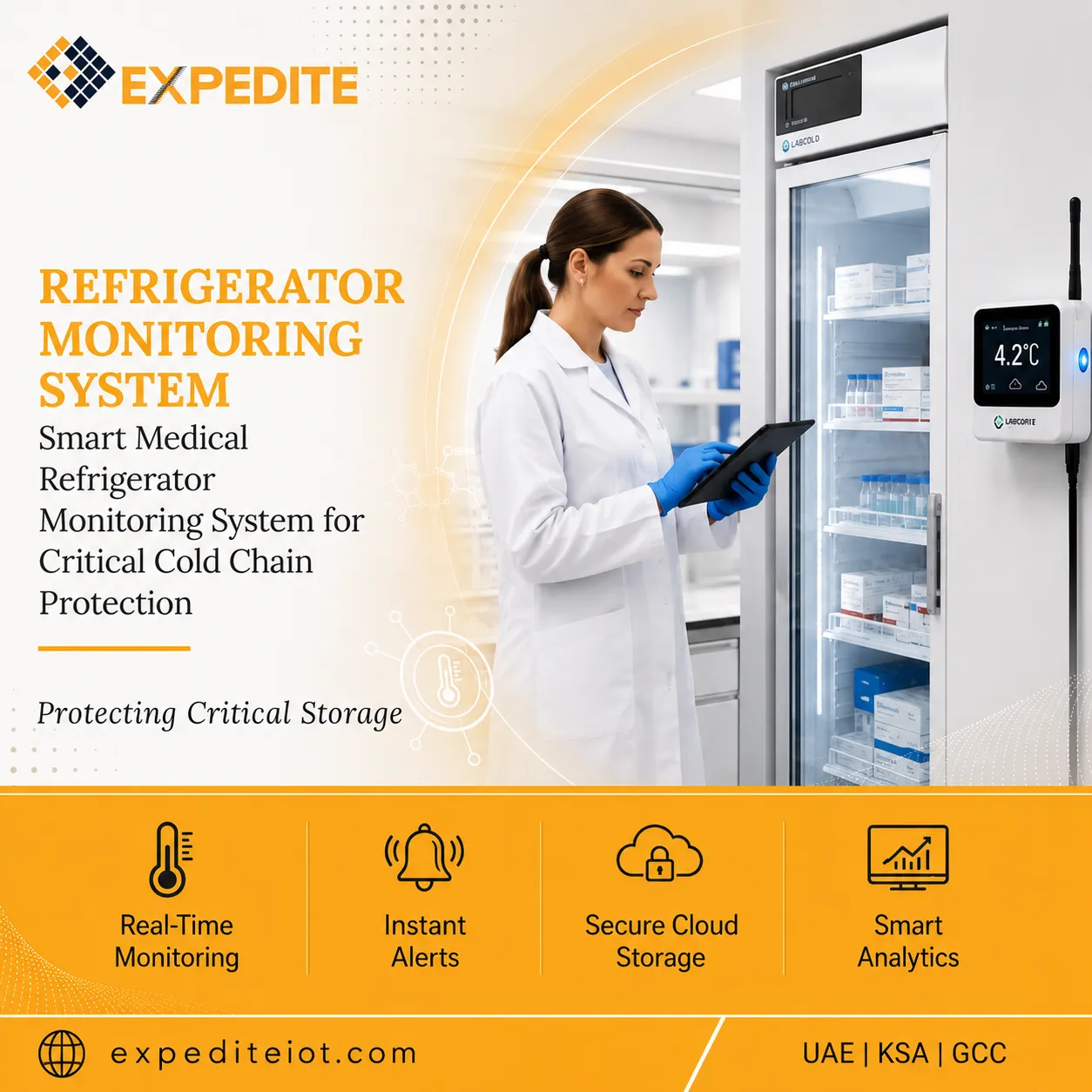 Industrial Refrigerator Monitoring for Maximum Product Safety in Saudi Arabia