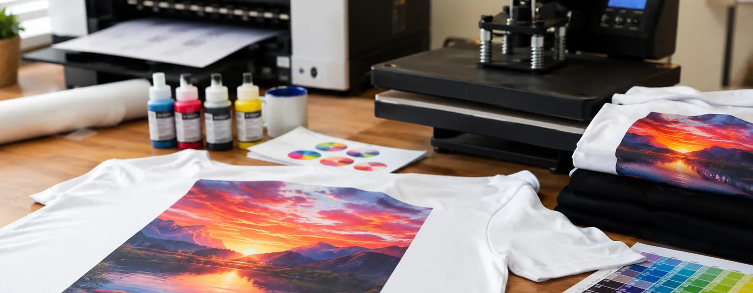Sublimation Colour Problems: Why Prints Turn Yellow, Orange, Brown or Purple