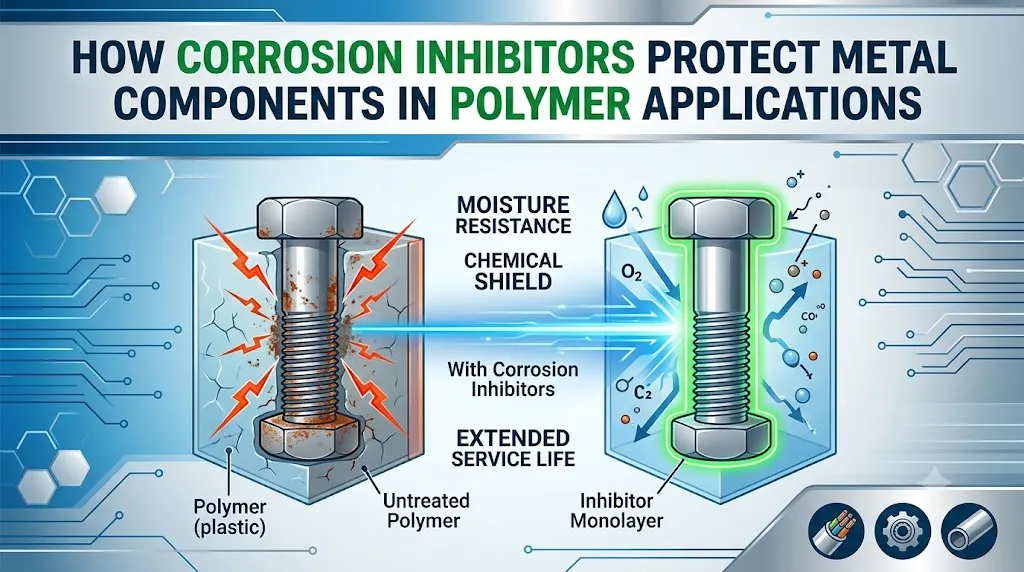 How Corrosion Inhibitors Protect Metal Components in Polymer Applications