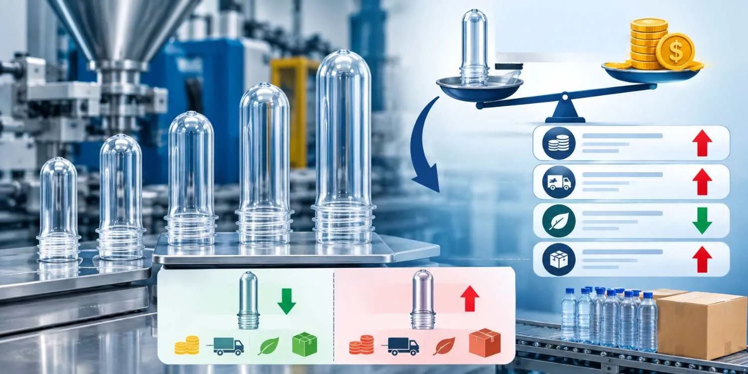 How Does Preform Weight Impact Overall Packaging Expenses