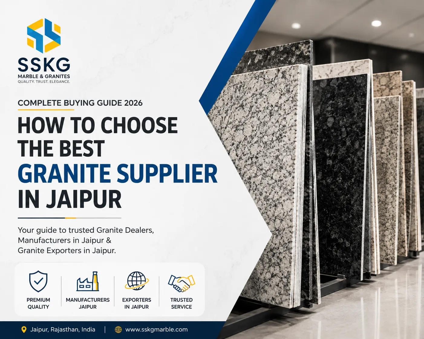 How to Choose the Best Granite Supplier in Jaipur: A Complete Buying Guide (2026)