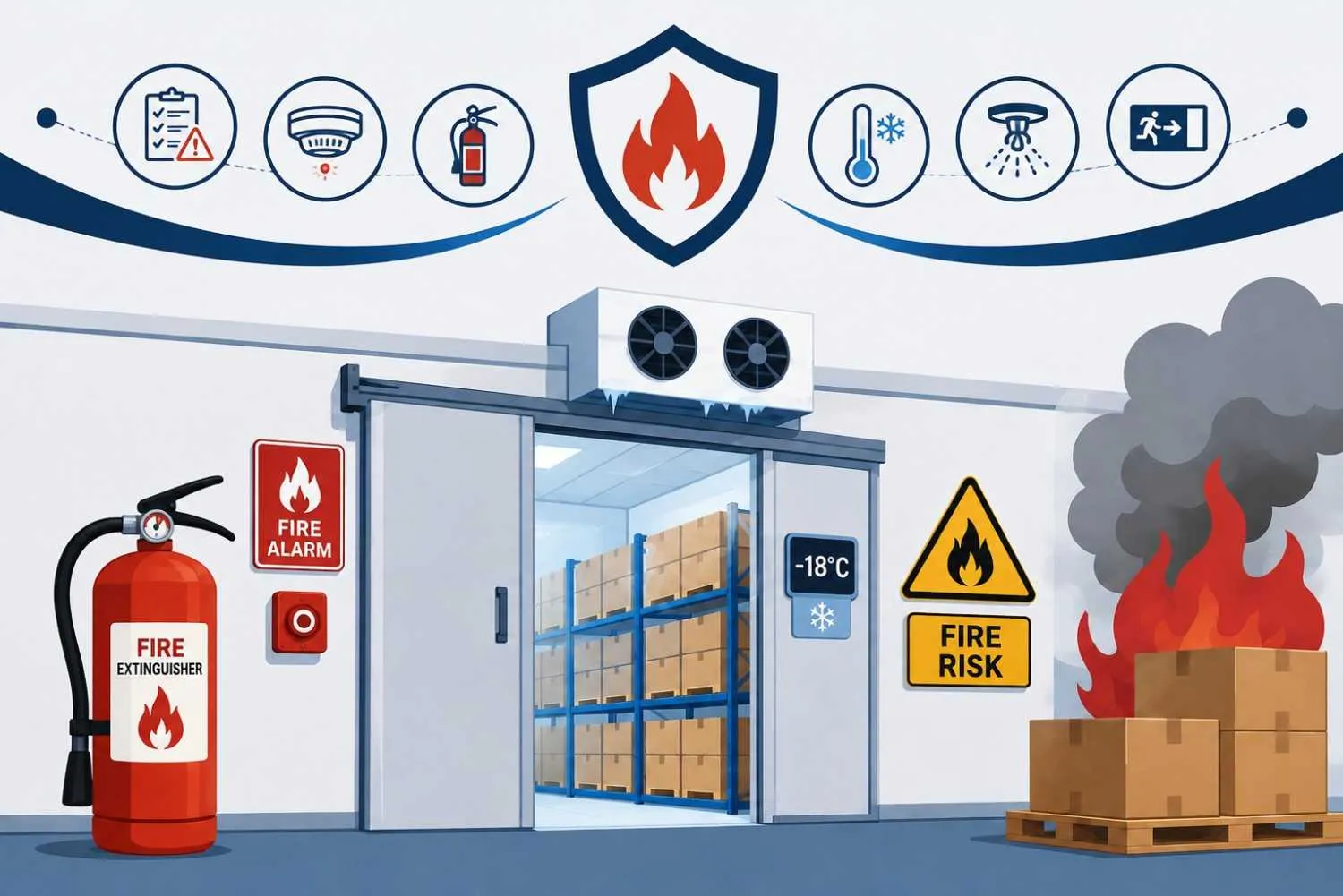 Fire Safety for Cold Storage Facilities — The Risks Most Operators Do Not Plan For