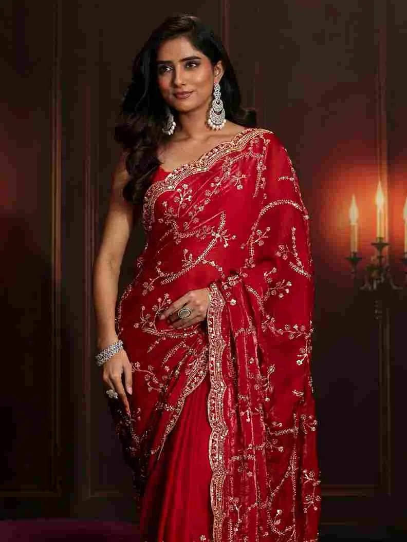 Best Designer Karwa Chauth Sarees to Elevate Your Festive Look