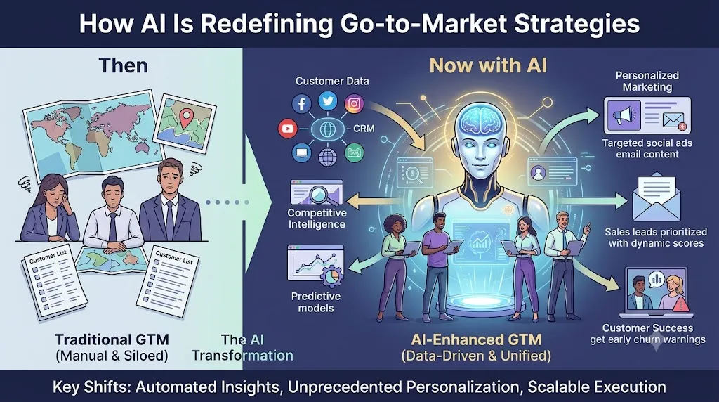 How AI Is Redefining Go-to-Market Strategies