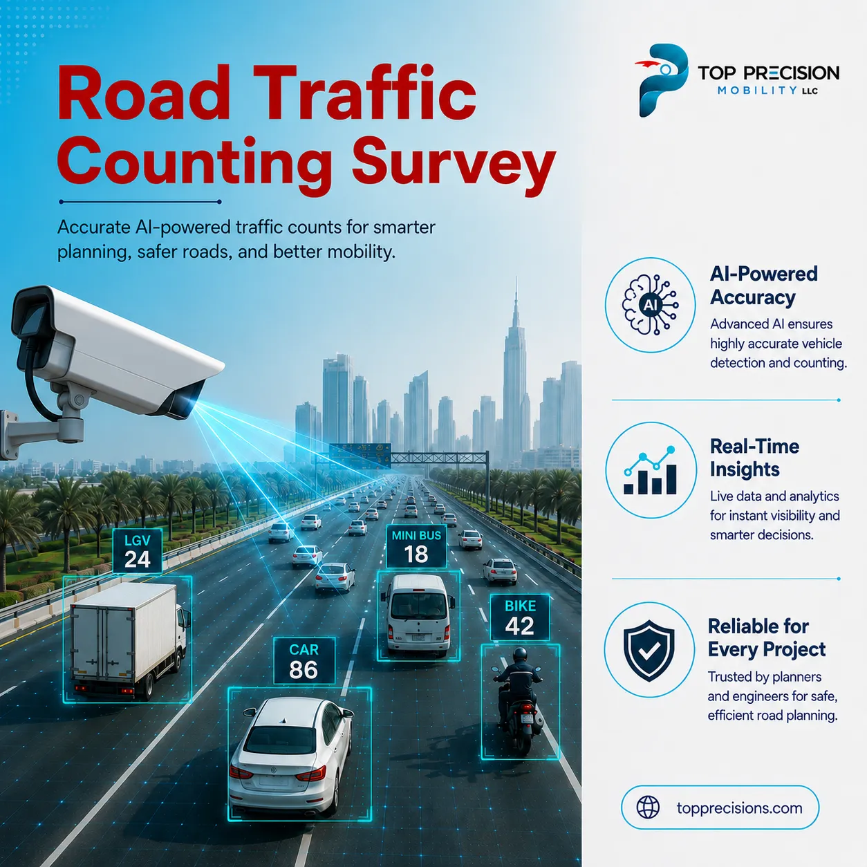 Unlocking Better Mobility with Professional Traffic Surveys in the UAE