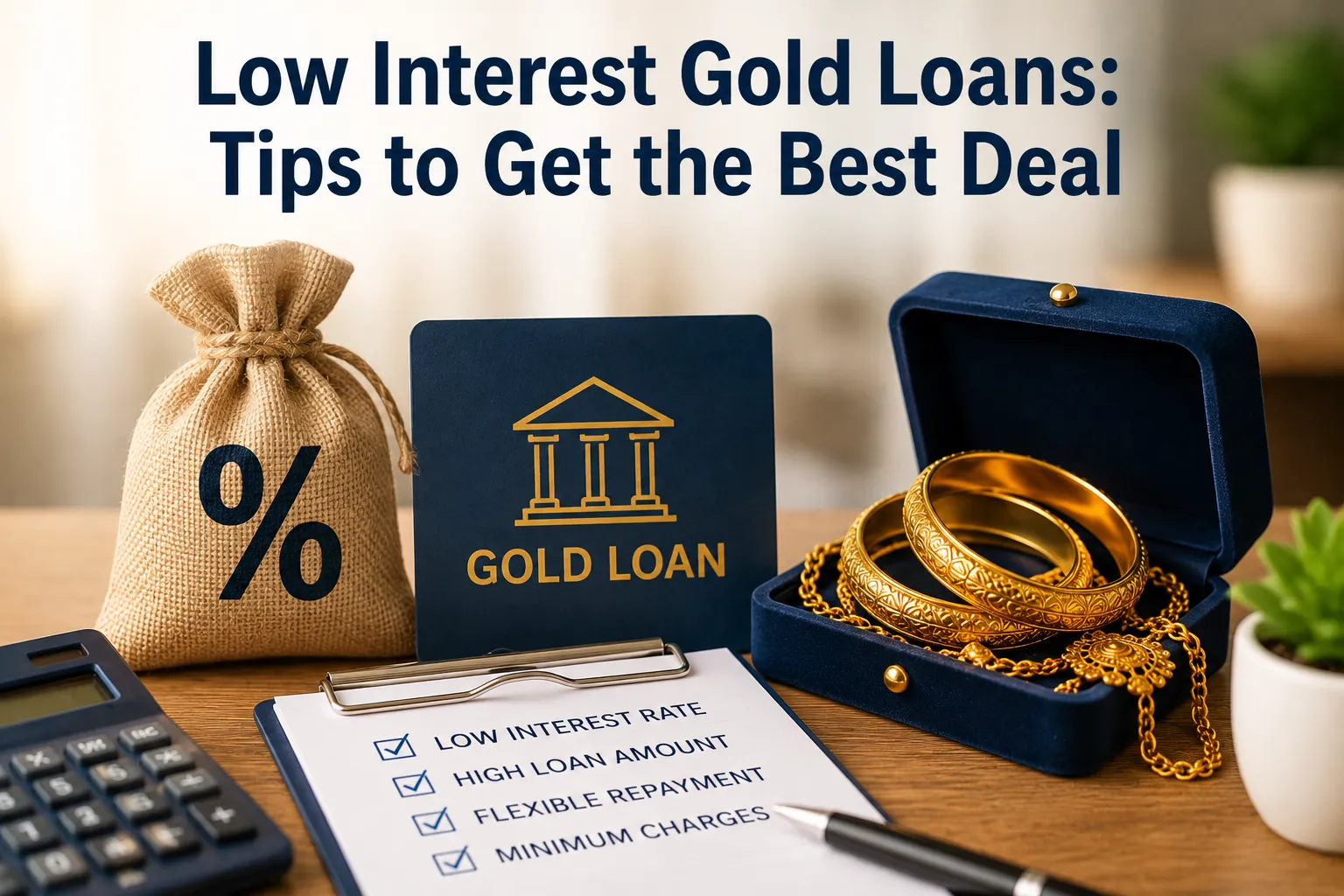 Low Interest Gold Loans: Tips to Get the Best Deal