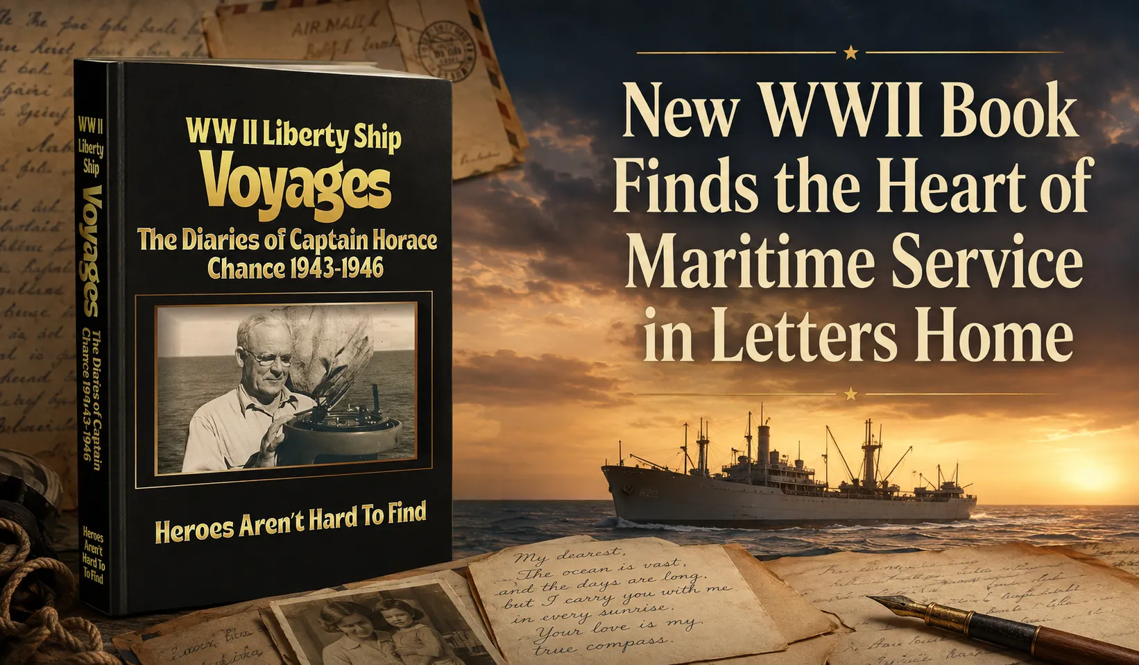 New WWII Book Finds the Heart of Maritime Service in Letters Home