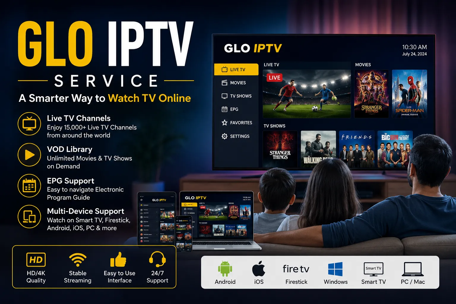 GLO IPTV Service: A Smarter Way to Watch TV Online