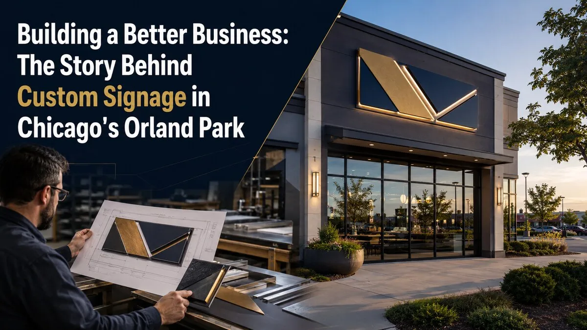 Building a Better Business: The Story Behind Custom Signage in Chicago's Orland Park