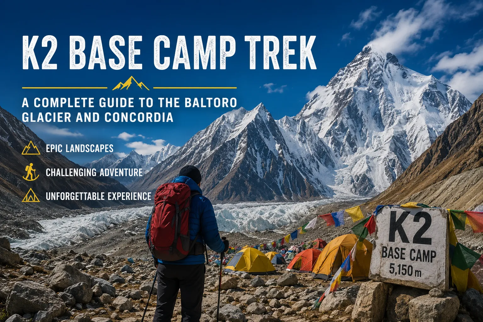 K2 Base Camp Trek: A Complete Guide to the Baltoro Glacier and Concordia