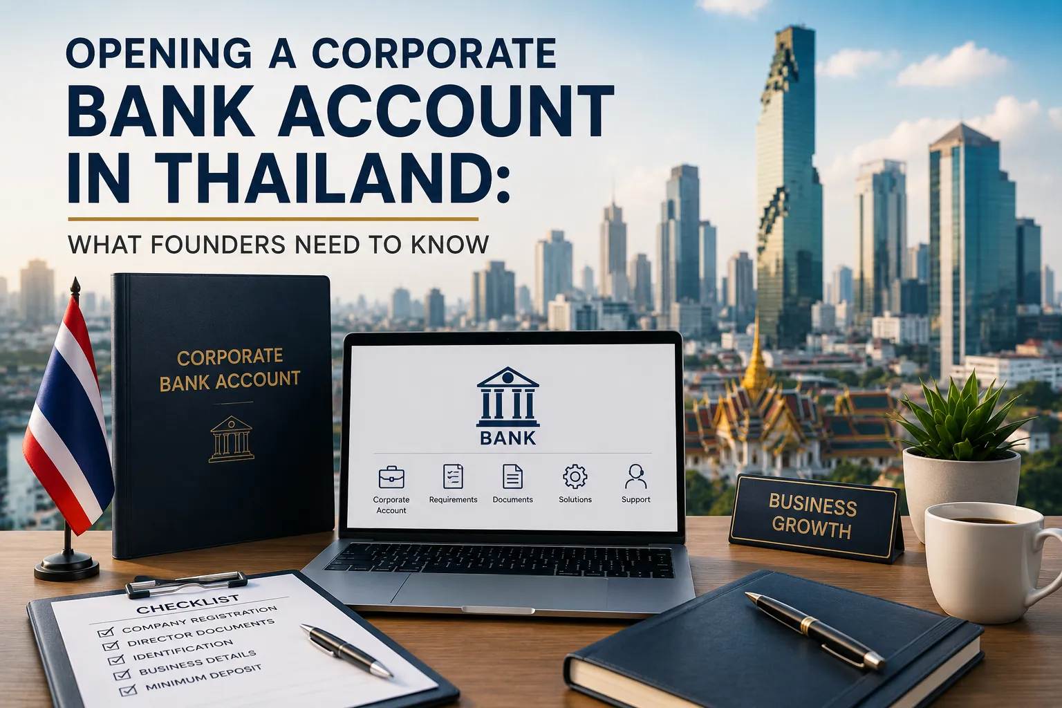 Opening a Corporate Bank Account in Thailand: What Founders Need to Know