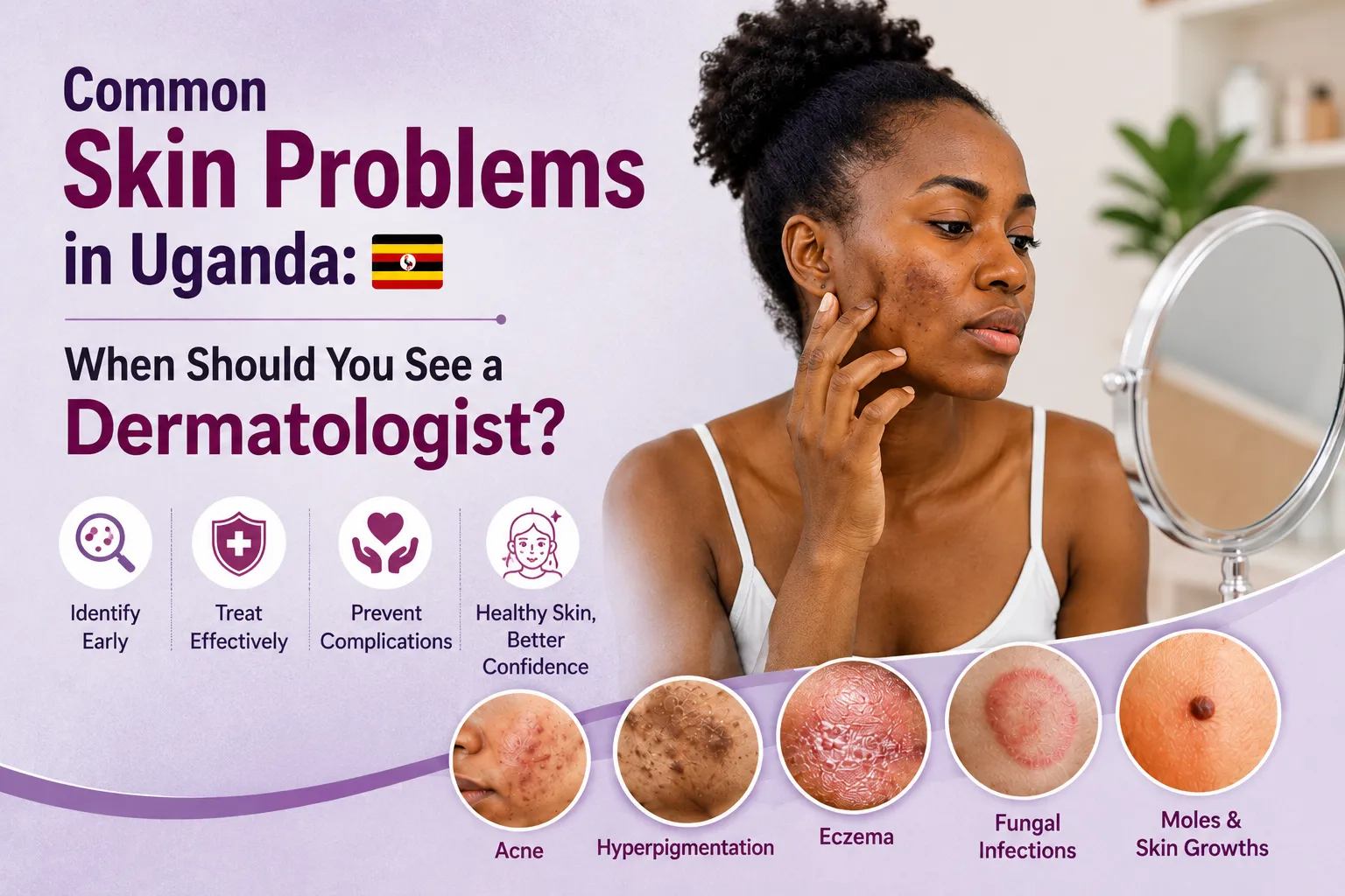 Common Skin Problems in Uganda: When Should You See a Dermatologist?
