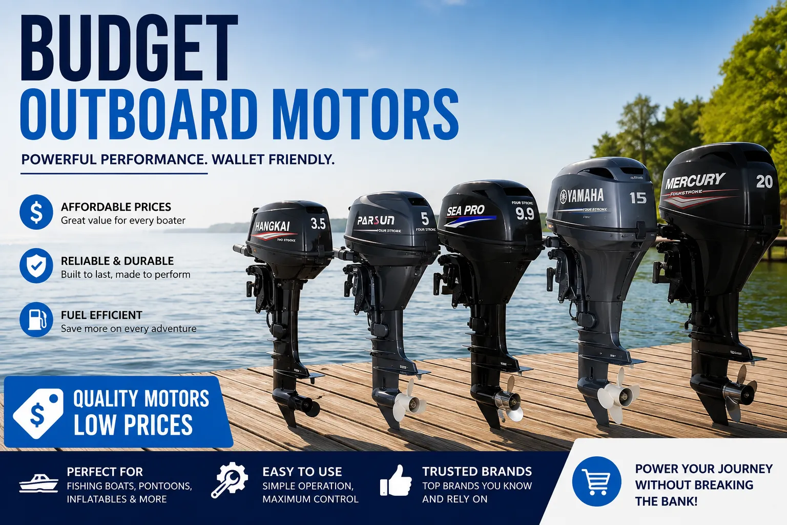 Budget Outboard Motors: Affordable Power for Every Boating Adventure: