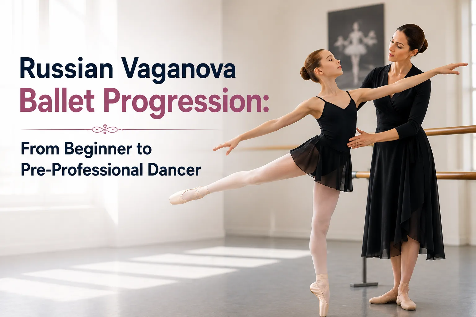 Russian Vaganova Ballet Progression: From Beginner to Pre-Professional Dancer
