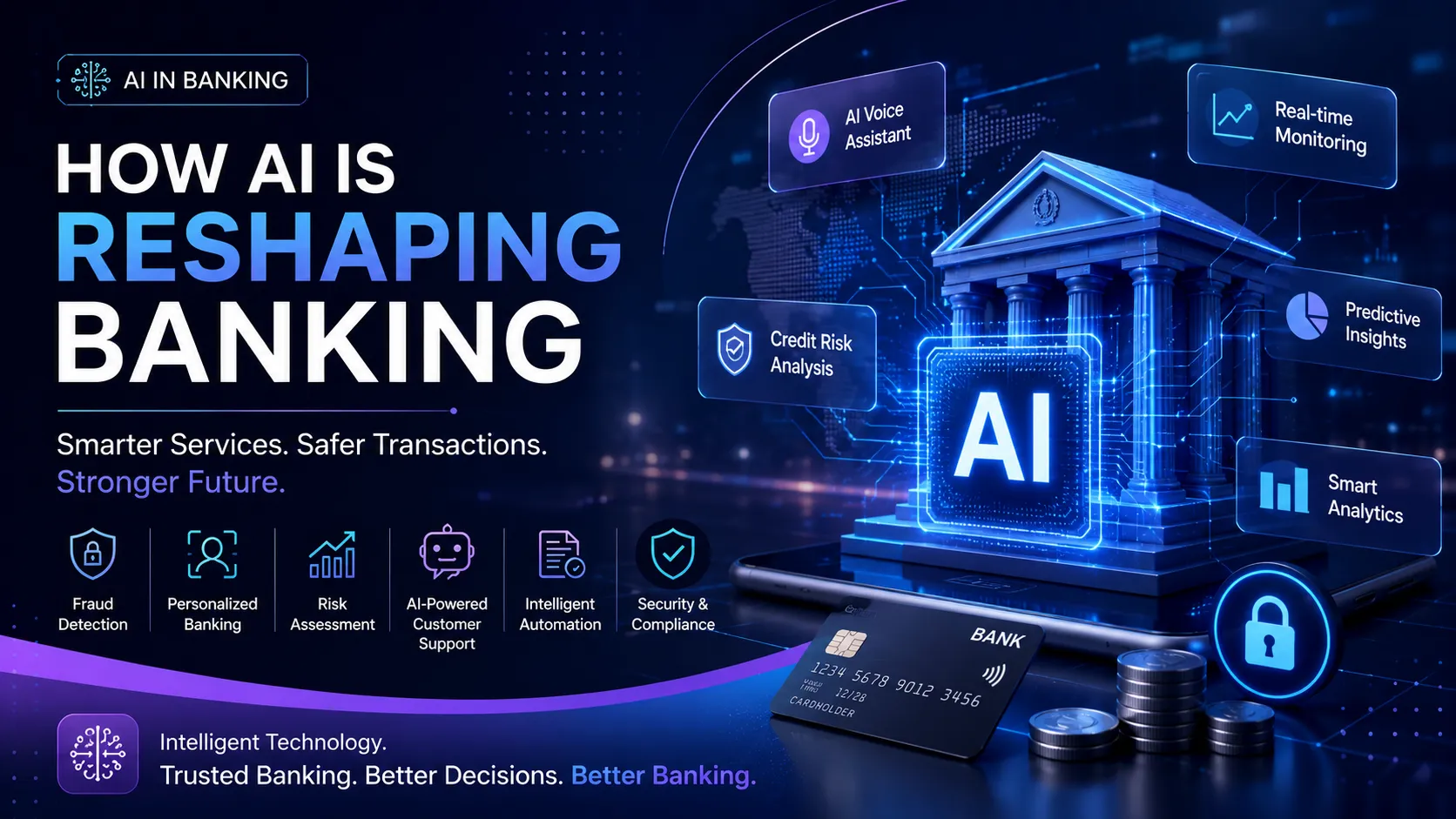 How AI Is Reshaping Banking: Smarter Services, Safer Transactions, and Better Customer Experiences