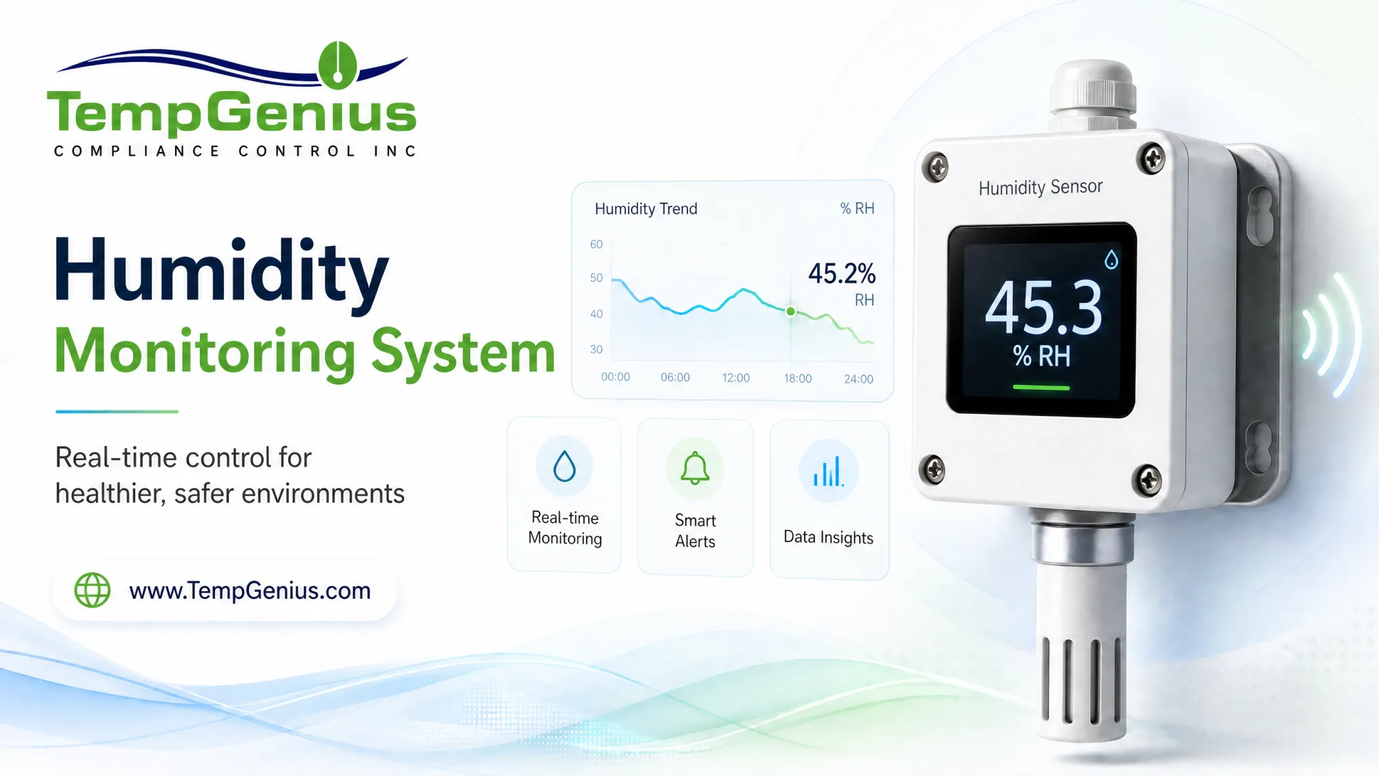 Advanced Humidity Monitoring System and Hospital Temperature Monitoring Solutions for Healthcare Safety