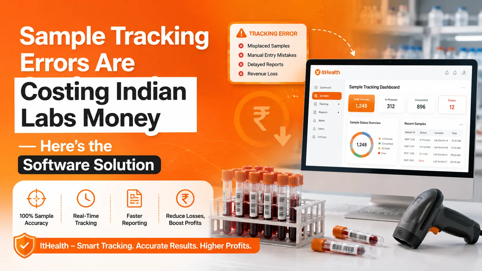 Sample Tracking Errors Are Costing Indian Labs Money — Here's the Software Solution