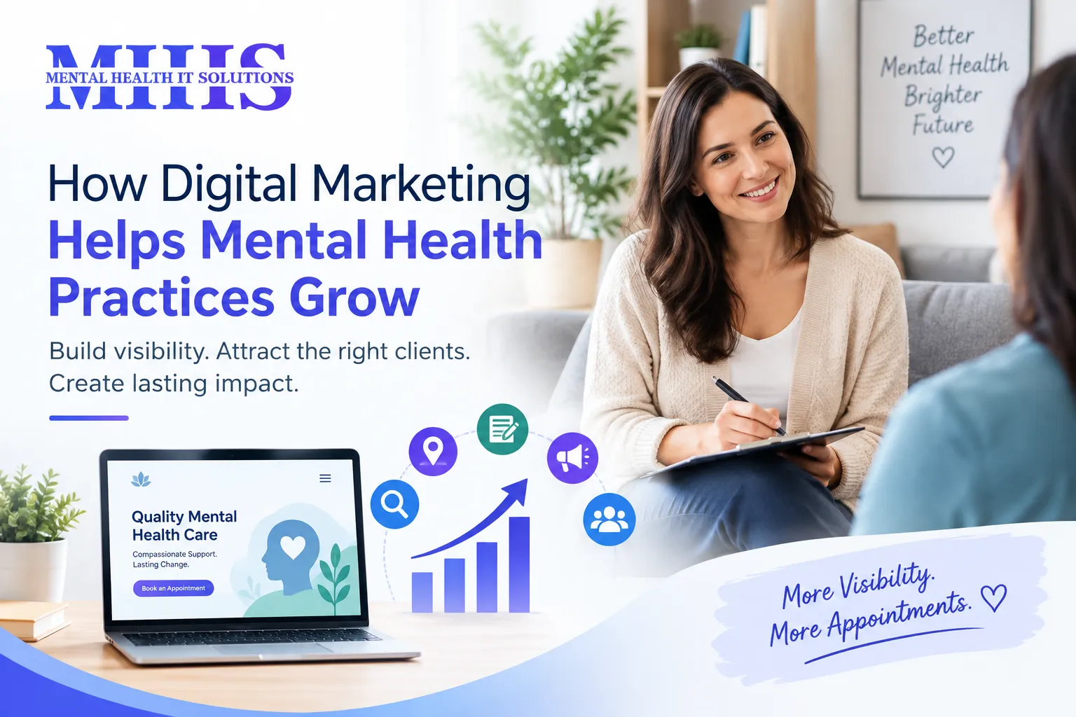 How Digital Marketing Helps Mental Health Practices Grow