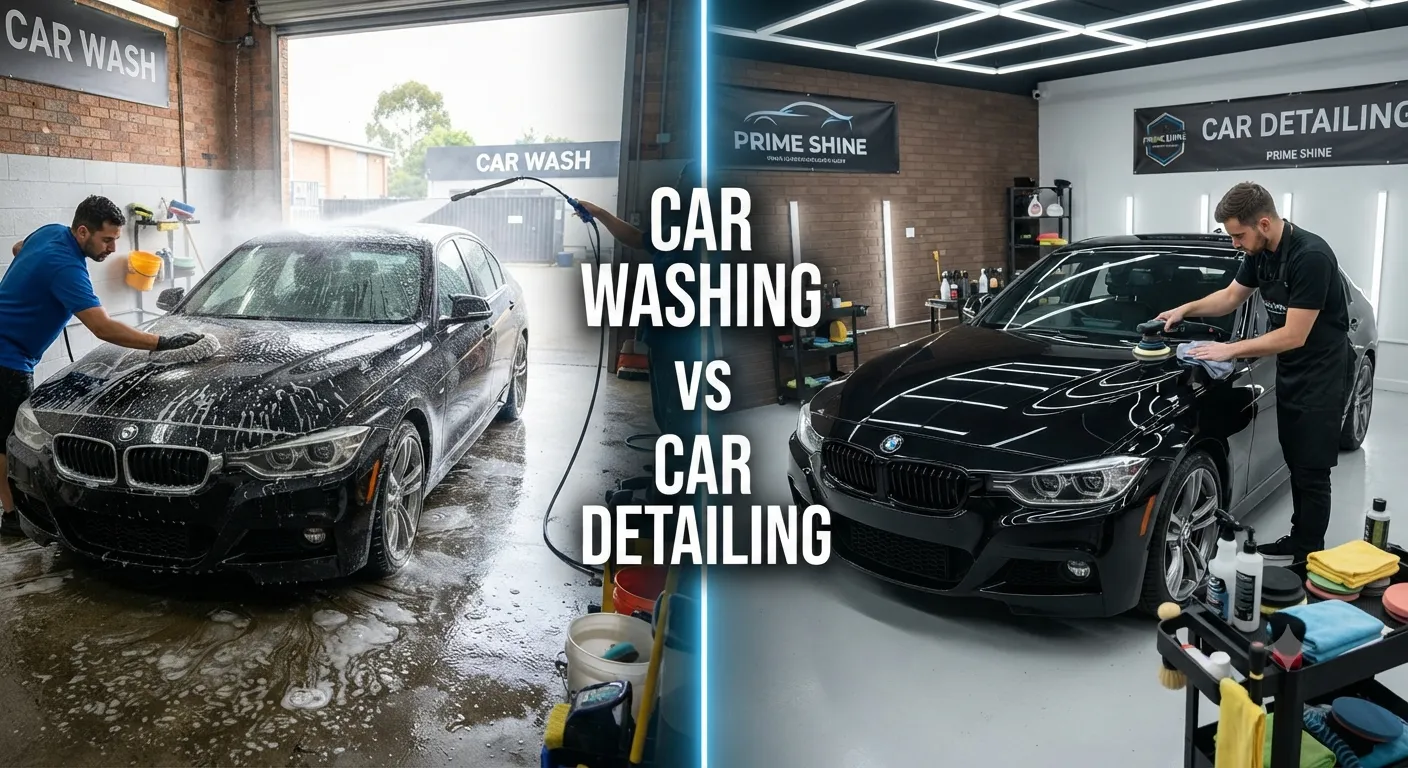 Car Detailing vs Car Washing: Which Is Better for Your Car in Noida?