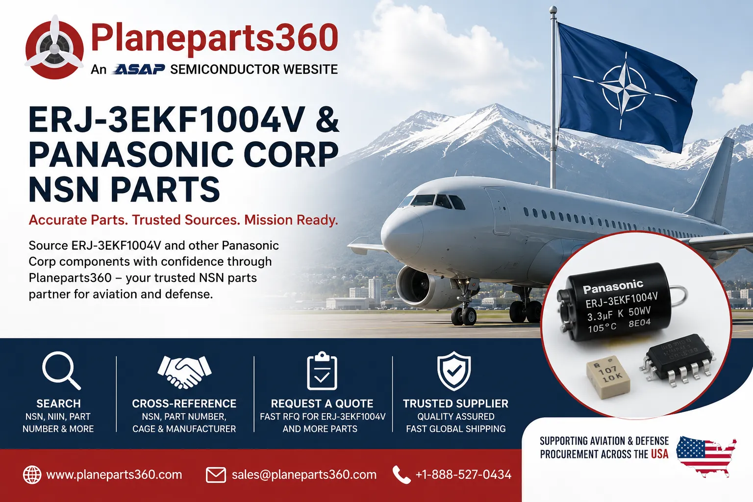 ERJ-3EKF1004V and Panasonic Corp NSN Parts: A Procurement Guide
