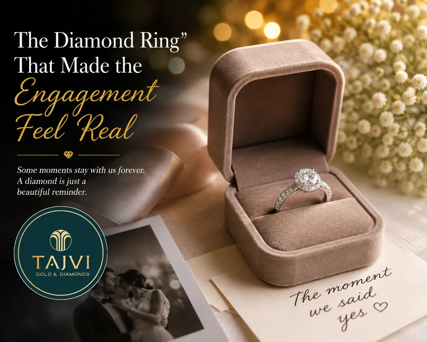 Three Moments, Three Diamonds: Jewellery That Becomes Part of Your Love Story