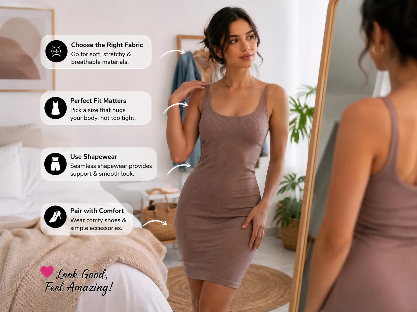 How to Wear a Bodycon Dress Without Compromising Comfort
