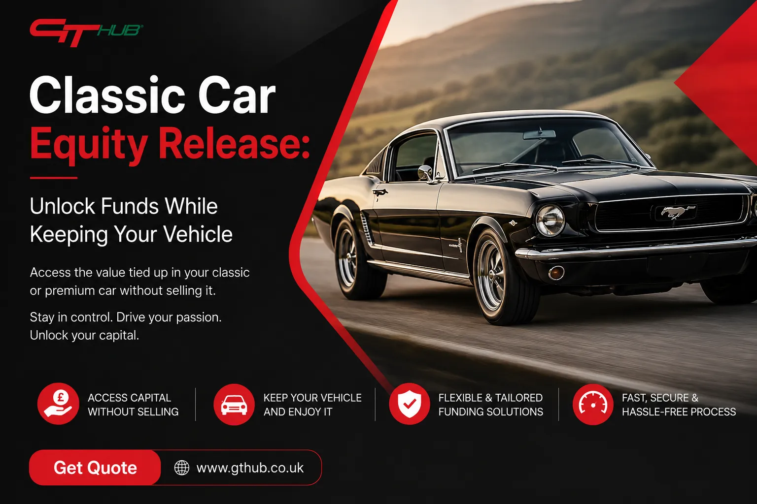 Classic Car Equity Release: Unlock Funds While Keeping Your Vehicle