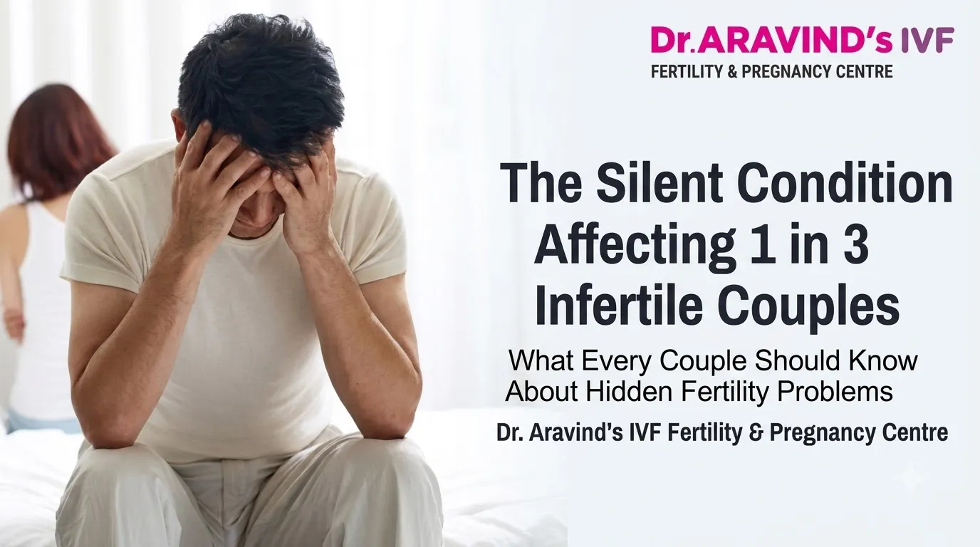 Fertility Centre in Trichy: The Silent Condition Affecting 1 in 3 Infertile Couples You Should Know