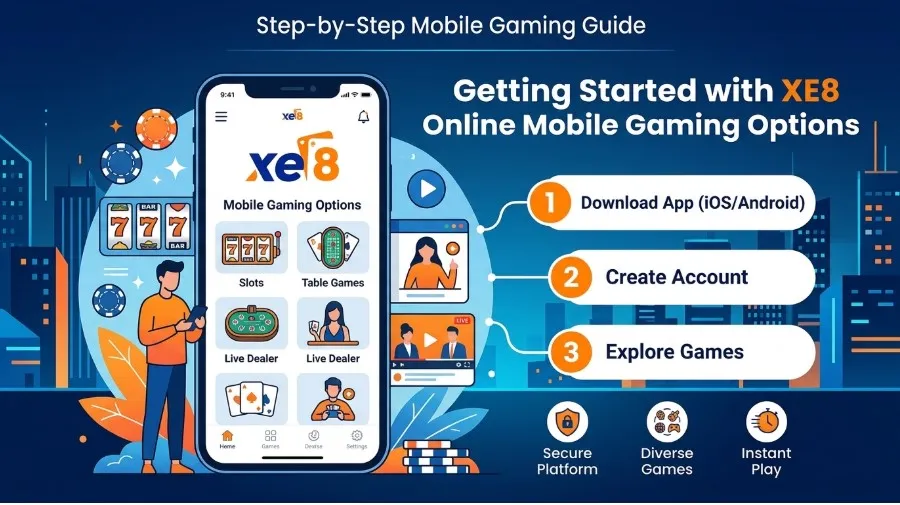 Getting Started with XE8 Online Mobile Gaming Options