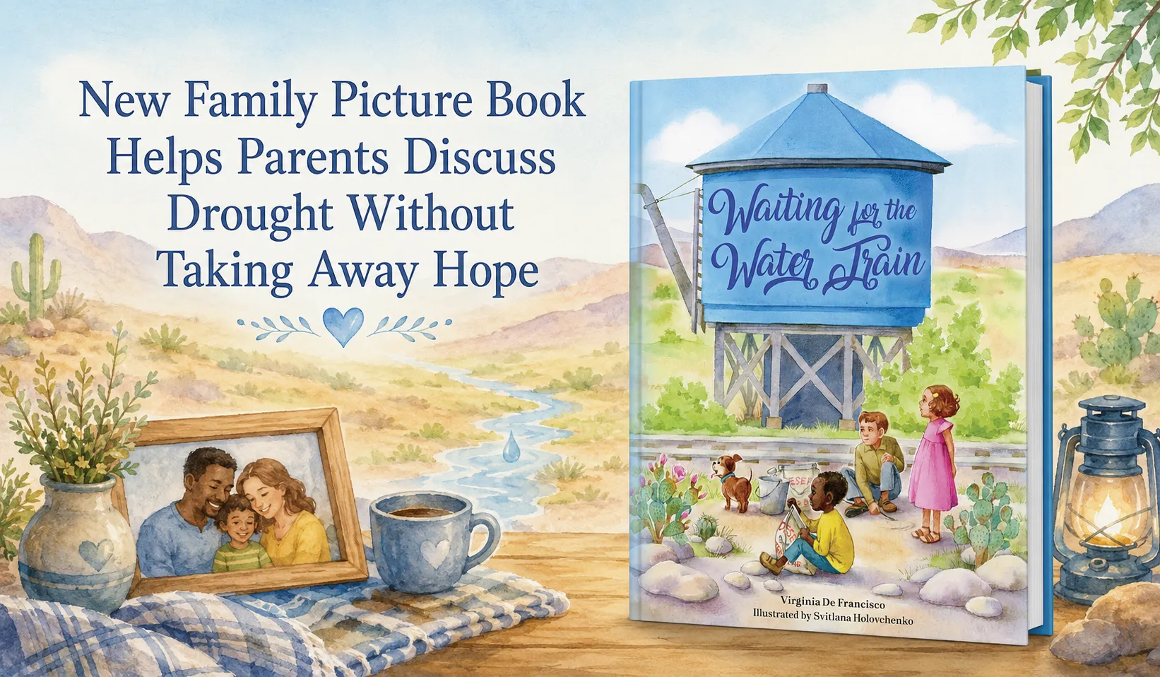 New Family Picture Book Helps Parents Discuss Drought Without Taking Away Hope