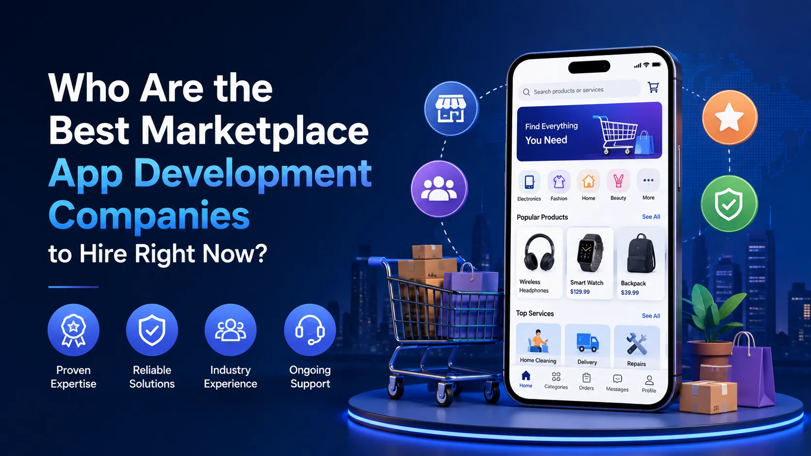 Who Are the Best Marketplace App Development Companies to Hire Right Now?