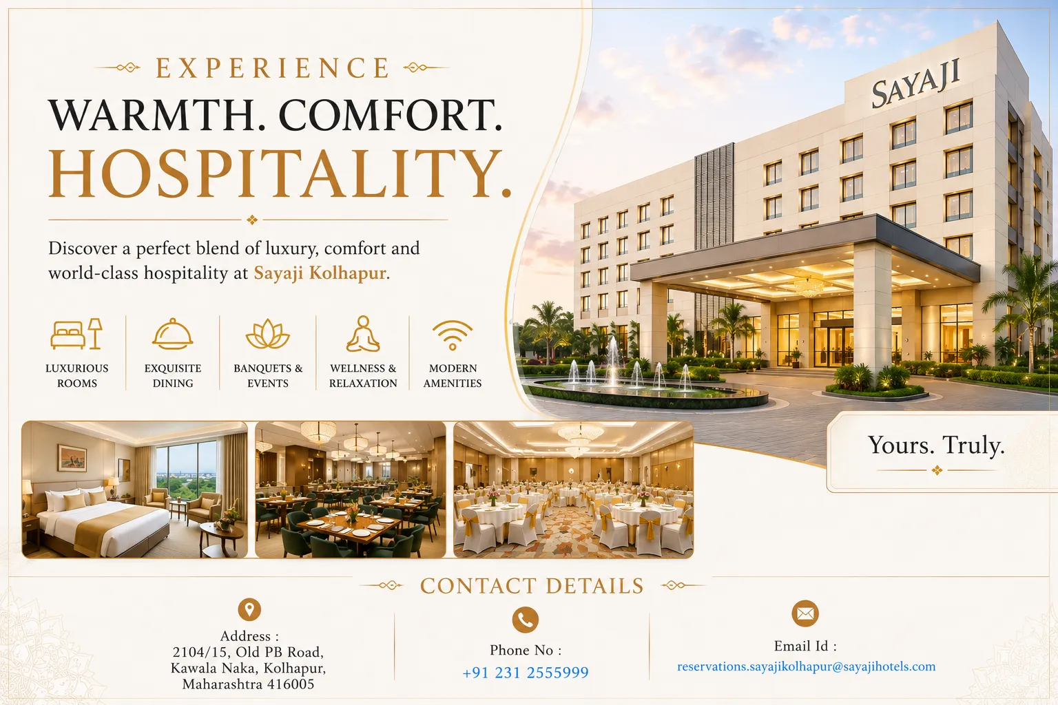 How Does the Right Hotel Environment Enhance Wedding Celebrations in Kolhapur?