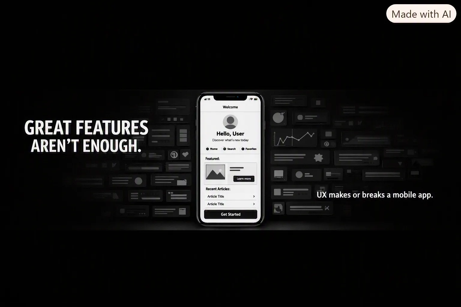 Great Features Aren’t Enough: Why User Experience Makes or Breaks a Mobile App