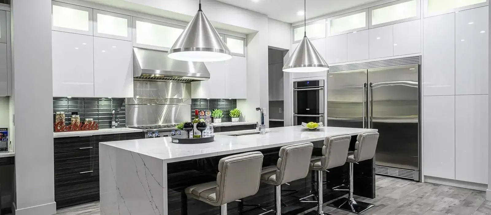 Turn underused storage into an organized food zone