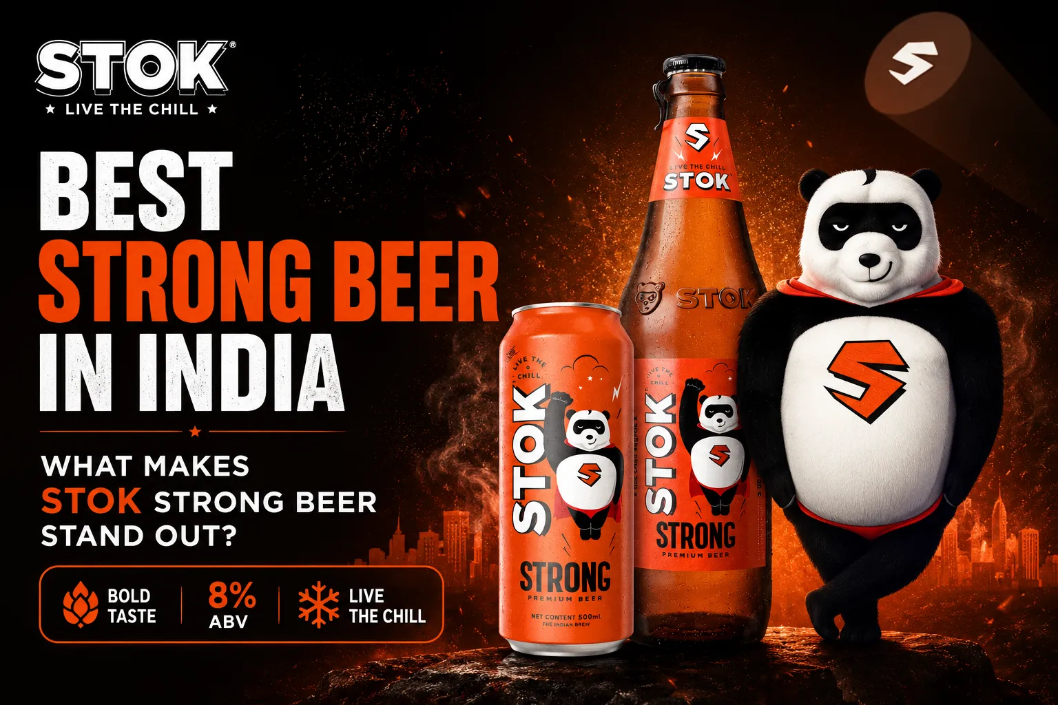 STOK strong beer India