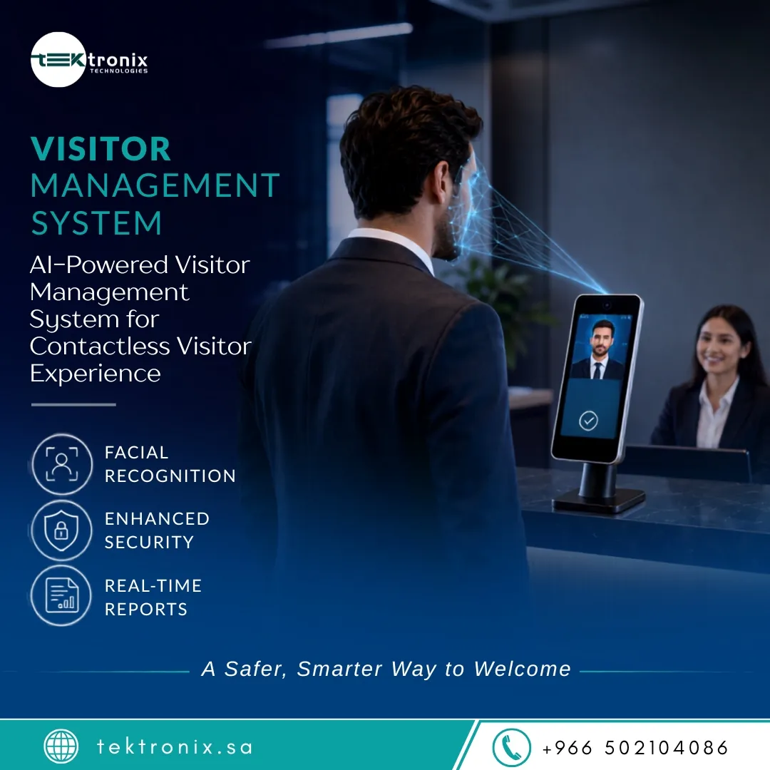 Smart Enterprise Visitor Management System for a More Secure Saudi Arabia