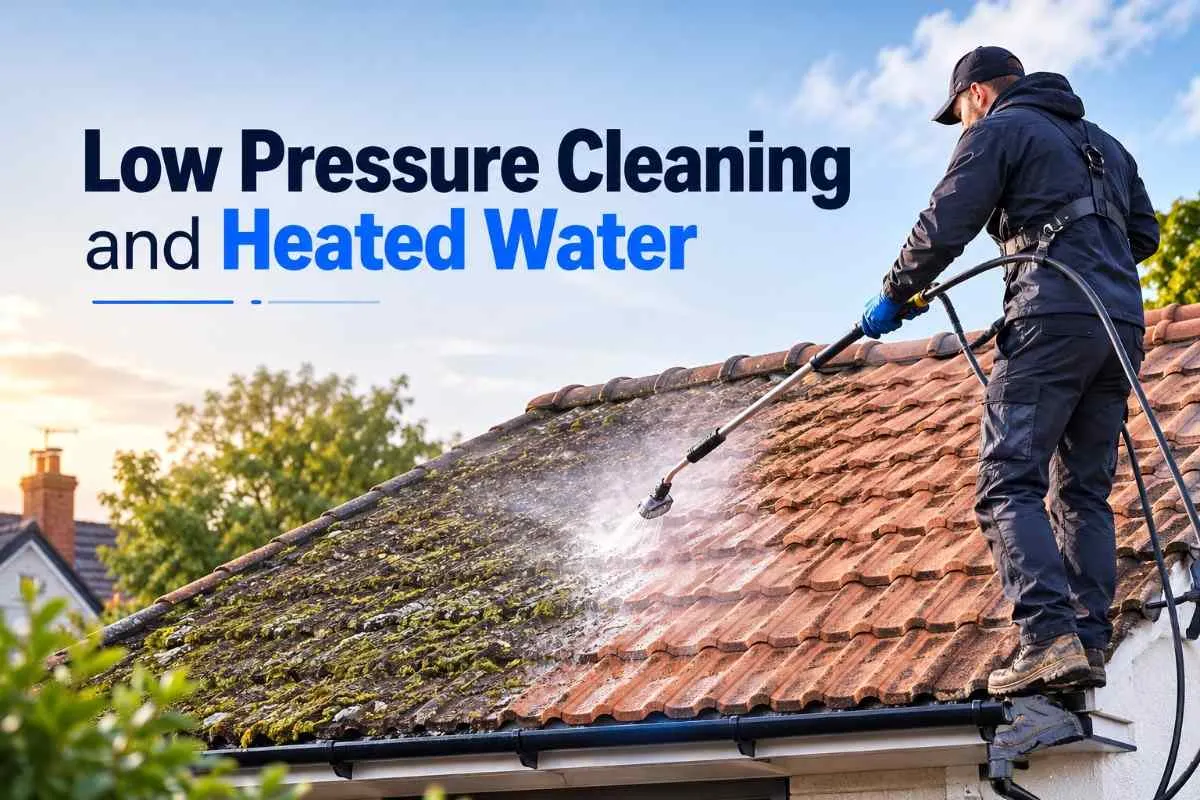 Low-Pressure Cleaning and Heated Water: How They Work Together
