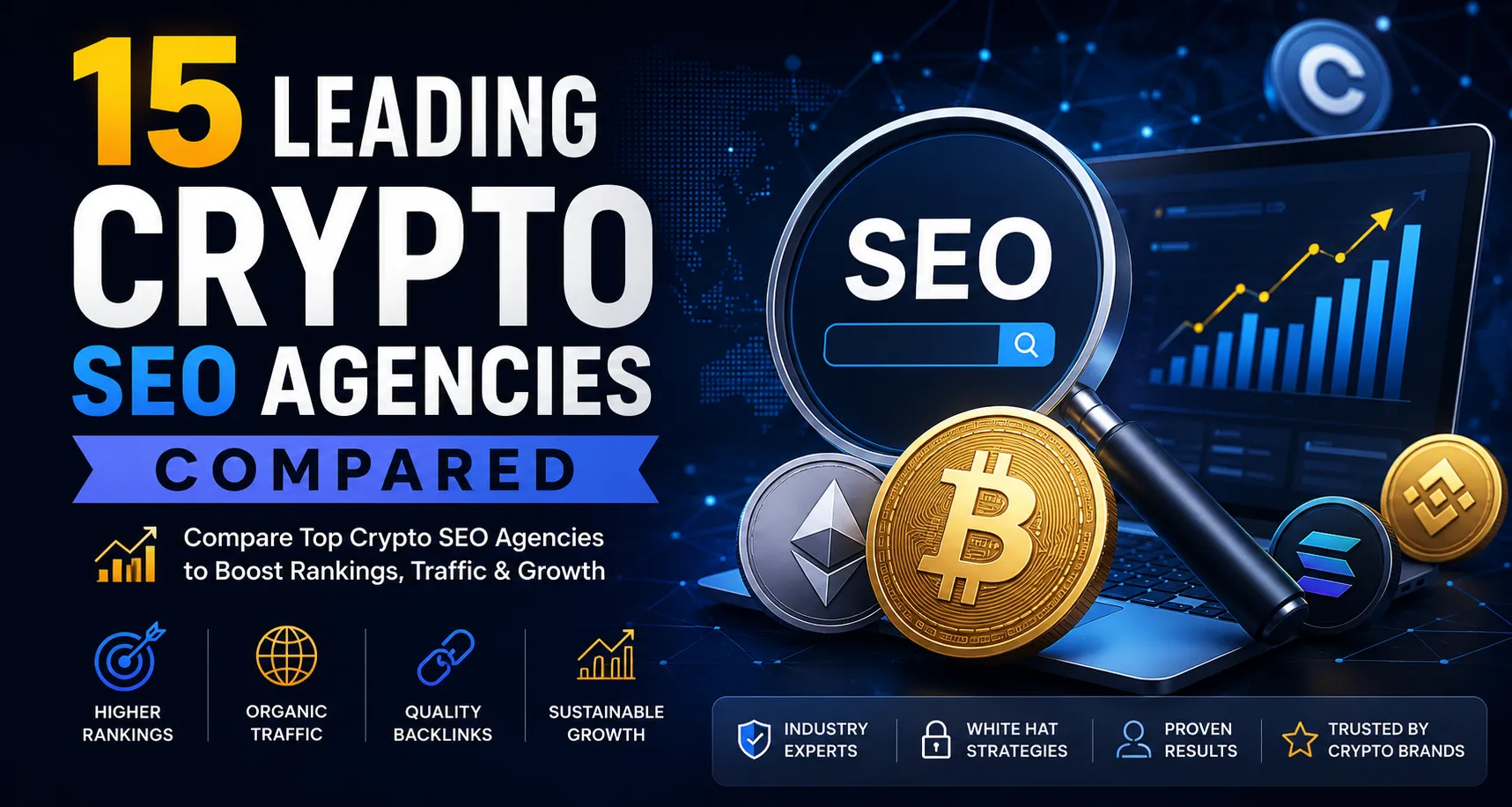 15 Leading Crypto SEO Agencies Compared