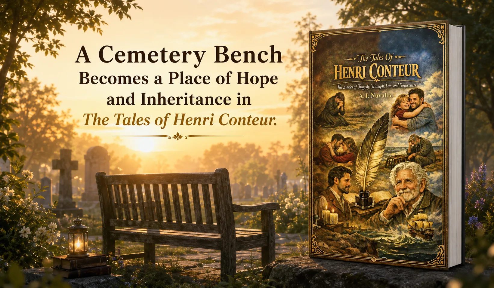 A Cemetery Bench Becomes a Place of Hope and Inheritance in The Tales of Henri Conteur.